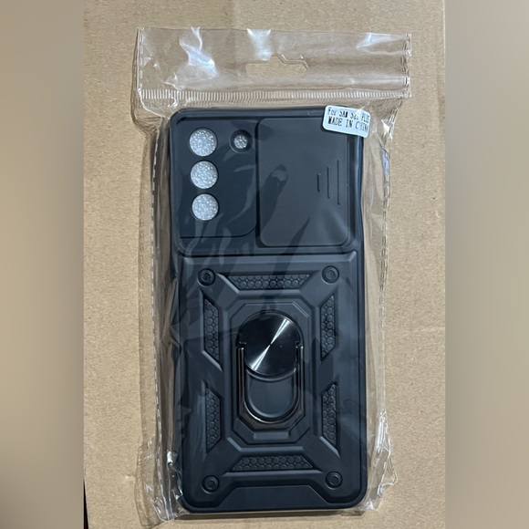 Slide Camera Lens Cover with Ring Kickstand
Hard for Galaxy S21 Plus - Picture 6 of 7